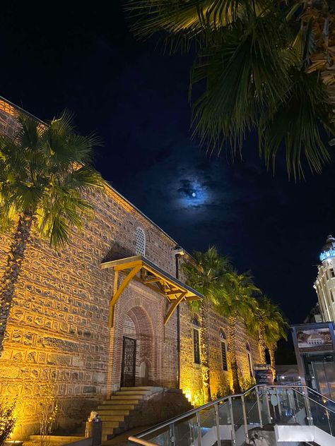 A beautiful building and the moon behind it Plovdiv Bulgaria, Romantic Places, Summer 24, Places To See, Bulgaria, Places To Visit, Career, Instagram Photos, Photo And Video