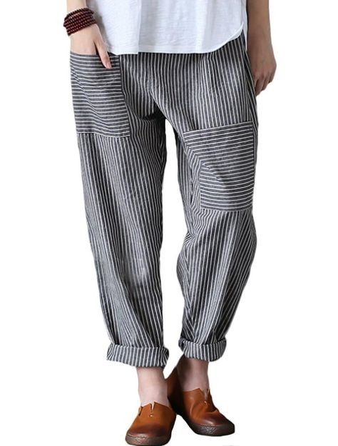 Loose pants pattern