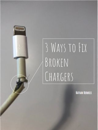 3 Ways to Fix a Frayed Charging Cable : 9 Steps - Instructables Phone Tricks, Iphone Cord, Iphone Charger Cord, Android Phone Hacks, Iphone Information, Computer Maintenance, Broken Phone, Smartphone Hacks, Iphone Info