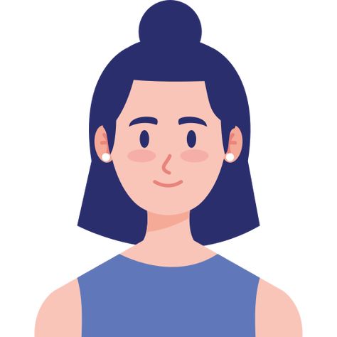 Cartoon Avatar Icon, People Icon Illustration, Flat Illustration Characters, People Icon Design, Person Animation, Flat Character Illustration, Animation People, Face Animation, Illustration Person