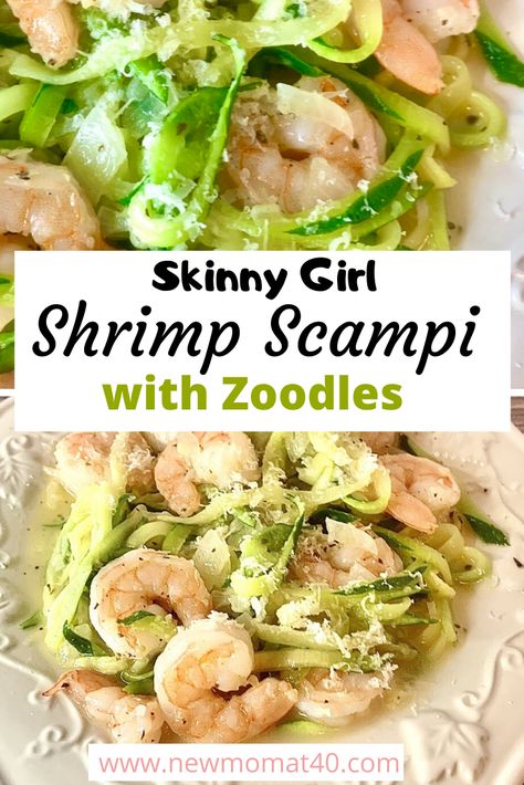 Shrimp Scampi With Zoodles, Shrimp Scampi Zoodles, Healthy Reciepes, Zoodles Recipe, Frugal Homemaking, Cooked Shrimp Recipes, Beginners Garden, Zoodle Recipes, Shrimp Scampi