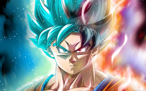 Download wallpapers 4k, Super Saiyan Blue, fire, Dragon Ball Super, fighter, DBS, manga, Dragon Ball, Goku Dragonball Z Wallpaper, Aura Azul, Dbs Manga, Goku Blue, Saga Dragon Ball, Z Wallpaper, Goku Wallpaper, Western Wallpaper Iphone, Dragon Ball Super Wallpapers