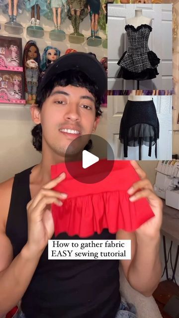 ✰ eddy’s online ✰ on Instagram: "How to gather fabric for SEWING BEGINNERS! #sewingtutorial #sewingforbeginners #latinxartist #sewingcommunity #brothersews #fashiondesigner" How To Gather Fabric, Gather Fabric, Sewing Beginners, Fabric For Sewing, Beading Crafts, Sewing Design, March 1, Sewing For Beginners, Sewing Inspiration