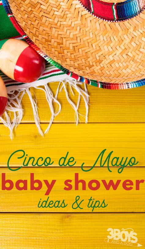 Check out these Unique and Fun Cinco de Mayo Baby Shower Ideas! Here you'll find food ideas, decorations and plenty of fun baby shower games as well! #cincodemayobabyshower #babyshoweridea #3boysandadog Cinco De Mayo Baby Shower Ideas, Kids Holidays, Fiesta Cake, Homemade Mexican, Diy Pinata, Fun Baby Shower Games, Taco Bar, Fiesta Baby Shower, Fun Baby