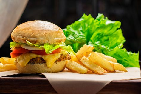 Burger n Fries | food photography on Behance Veg Burger Photography, Fries Food Photography, Nacho Burger, Veg Burger, Burger Photography, Burger And Fries, Food Pics, Fig Tree, Nachos