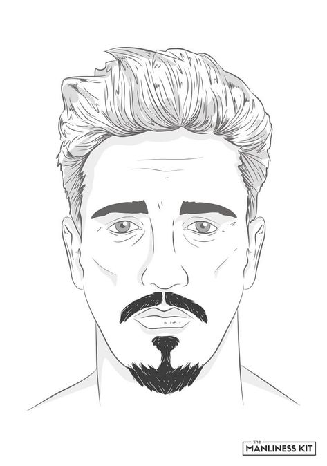 Goatee Styles: How To Shape It And The Different Beard Styles - The Manliness Kit Trimmed Beard Styles, Boys Beard Style, Mutton Chops Beard, Patchy Beard Styles, Bone Fashion, Viking Beard Styles, Different Beard Styles, Goatee Styles, Beard And Mustache Styles