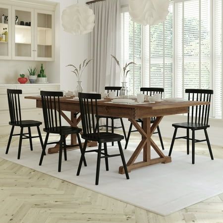 Farm style dining table