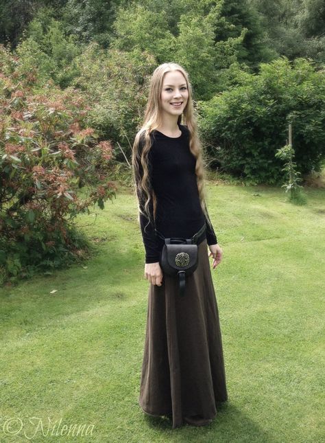 Summer Viking Clothing, Viking Summer Dress, Vikings Women’s Outfit, Norse Pagan Outfit, Viking Style Clothing, Viking Underdress, Viking Aesthetic, Viking Women, Viking Dress