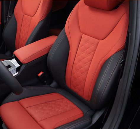 Car Steam Cleaner, Red Interior Car, Car Seat Upholstery, Range Rover Interior, Car Interior Upholstery, Vw New Beetle, Automotive Upholstery, Custom Car Interior, Luxury Car Interior