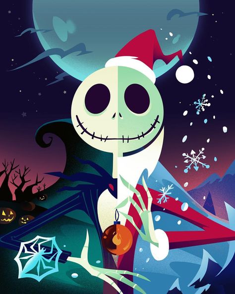 This is #Halloween, Nightmare Before Christmas style. Now available to watch in two different ways—including a Sing-along Edition (link in bio). Nightmare Before Christmas Drawings, Nightmare Before Christmas Wallpaper, Jack Skeleton, Tim Burton Art, Nightmare Before Christmas Halloween, The Skeleton, Pinturas Disney, The Nightmare Before Christmas, Christmas Drawing