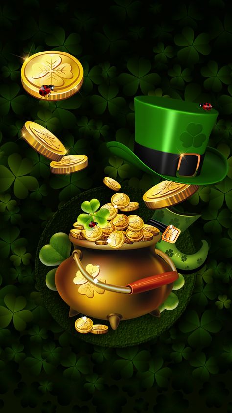 St Patricks Day Pictures, St Patricks Day Wallpaper, Gold Wallpaper Phone, Money Wallpaper Iphone, Lucky Wallpaper, Lucky Money, Apple Logo Wallpaper Iphone, Apple Logo Wallpaper, Gold Money