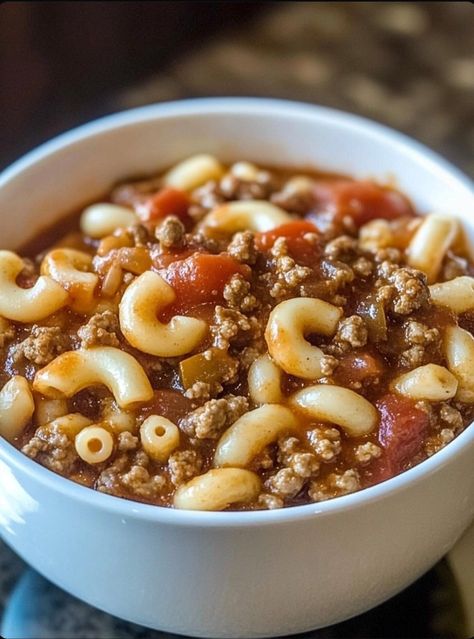 The Best Goulash Grandma’s Goulash, Goulash With Beef Broth, Bobby Deen Goulash, Homemade Goulash Recipe, Sloppy Joe Goulash, Goulash With Cabbage, Goulash With Tomato Juice, Bobby Dean Goulash Paula Deen, Low Sodium Goulash Recipes