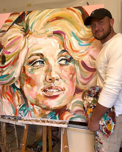 Dolly Parton Painting, Franklin Tn, Holiday Market, Dolly Parton, Nashville Tennessee, Art Day, Country Music, See You, Nashville