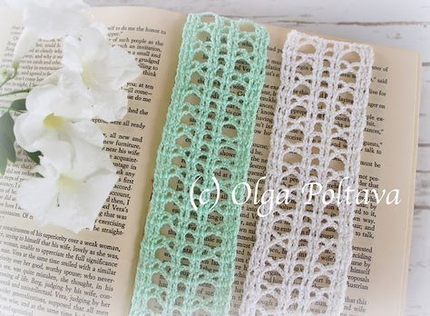 Lacy Crochet: Simple Lace Bookmark Free Crochet Pattern Crochet Lace Bookmark, Crochet Bookmarks Free Patterns, Lace Bookmark, Crochet Star Stitch, Bookmark Designs, Lacy Crochet, Bookmark Pattern, Crochet Bookmark Pattern, Crochet Bookmark