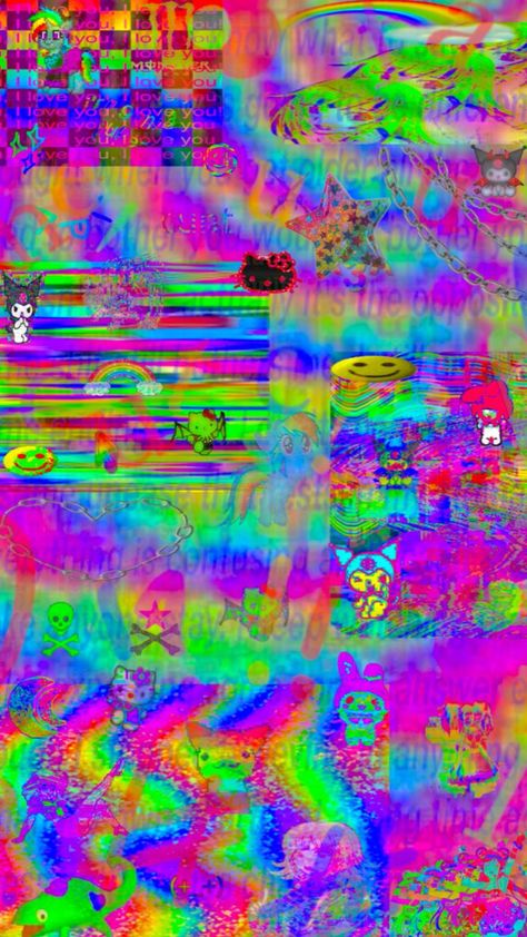 Breakcore Background, Hyperpop Background, Eyestrain Art Wallpaper, Hyperpop Wallpaper, Famous Wallpaper, Eyestrain Art, Glitch Core, Scene Wallpaper, Scene Core