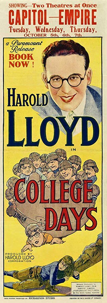 Harold Lloyd in The Freshman (1925) Movie Posters Wall, Harold Lloyd, College Days, Posters Wall Art, Classic Movie Posters, Movie Poster Wall, Posters Wall, Silent Film, Film Posters