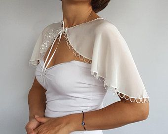 Wedding Dress Capelet, Wedding Dress Cover Up, Bridal Capes, Wedding Dress Cover, Wedding Capelet, Bridal Capelet, Off White Wedding Dresses, Dress Topper, Bridal Shrug