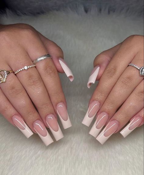 Nude Pink Acrylic Nails, Pink Acrylic Nails Coffin, Long Nails Pink, Nails Tapered Square, Nails Coffin Long, Nails Pink Acrylic, Acrylic Nails Nude, Aqua Nails, Long Square Nails