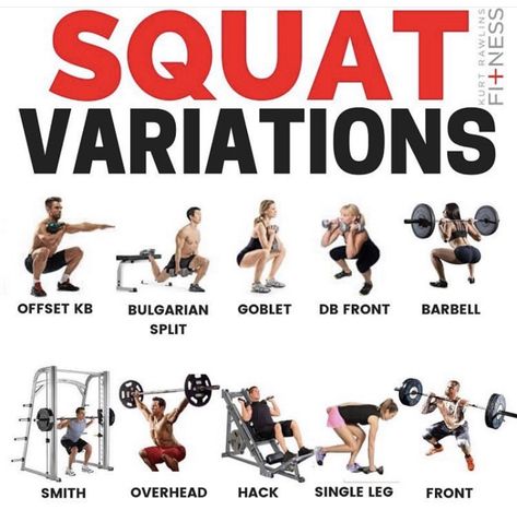 Squat Variations, Workout Plan For Men, Barbell Squat, Strength Training Program, Workout Training Programs, Fitness Tips For Women, Front Squat, Squat Workout, Training Program