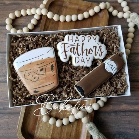 Father Day Cookies, Fathers Day Sugar Cookies Decorated, Fathers Day Sugar Cookies, Fathers Day Cookies Decorated, Fathers Day Cookies Royal Icing, Fathers Day Dessert, Fathers Day Cookies, Father’s Day Cookies, Father’s Day Cookies Decorated