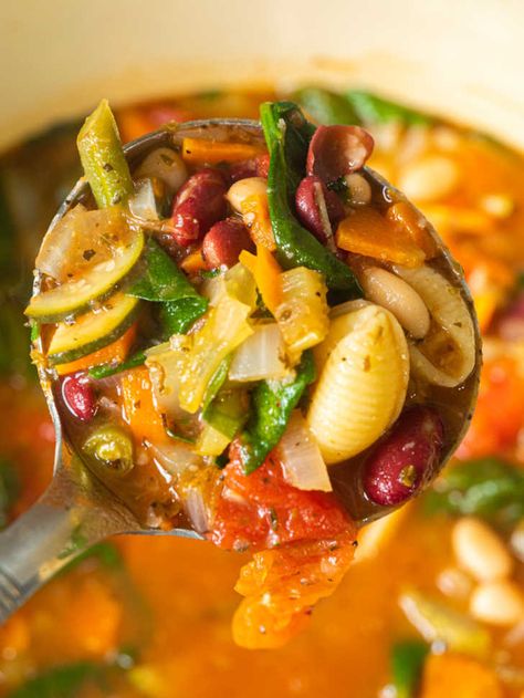 Sicilian Minestrone Soup, Soups Tomato, Copycat Olive Garden Minestrone Soup, Copycat Olive Garden Minestrone, Olive Garden Minestrone, Olive Garden Minestrone Soup, Crockpot Potato, Copycat Olive Garden, Olive Garden Recipes