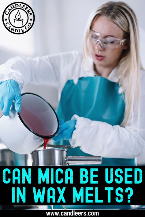 Can mica be used in wax melts and what is the proper process for making wax melts with mica. #waxmelts #waxtarts #candlemaking #makemoney #workfromhome #crafts #diy Wax Melter Diy, Making Wax Melts, Diy Wax Melts, Bathroom Crafts, Handmade Wax Melts, Diy Wax, Candle Making Business, Making Candles, Candle Dye