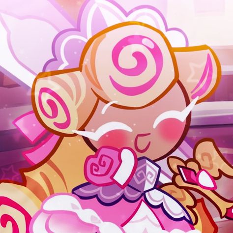 Kouign Amann Cookie, Kouign Amann, Cookie Run Kingdom, Cookie Run, Hair, Pink