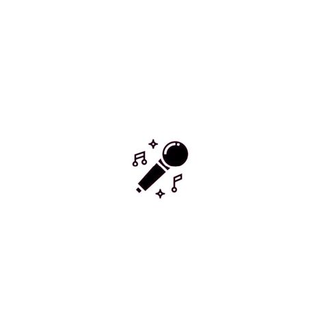 Simple Microphone Drawing, Tiny Microphone Tattoo, Microphone Tattoo Ideas, Mic Tattoo, Microphone Tattoo, Nota Musical, Minimal Drawings, Music Tattoo Designs, Festival Background