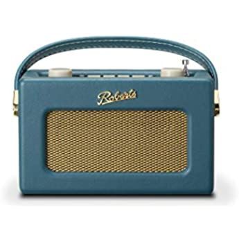 Roberts Revival Uno Retro Portable/Compact DAB/DAB+/FM Digital Radio with Alarm Clock Radio, Teal Blue Roberts Radio, Internet Radio Station, Dab Radio, Retro Table, Digital Radio, Clock Radio, Portable Radio, Modern Tech, Radio Stations