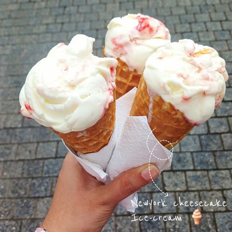 Sometimes it’s the simple things that brighten your day. Holding onto three scoops of happiness, because why not? 😉 #icecream #dessert #treatyourself #foodaesthetics Cheesecake Ice Cream, Fyp Aesthetic, Food Aesthetics, Aesthetic Sky, August 31, Simple Things, Brighten Your Day, Treat Yourself, Things That