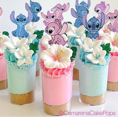 Stitch Gender Reveal, Gender Reveal Treats, Angel Gender, Stitch Bday, Lilo And Stitch Cake, Angel Baby Shower, Gender Reveal Baby Shower Themes, Stitch Cake, Lilo And Stitch Merchandise