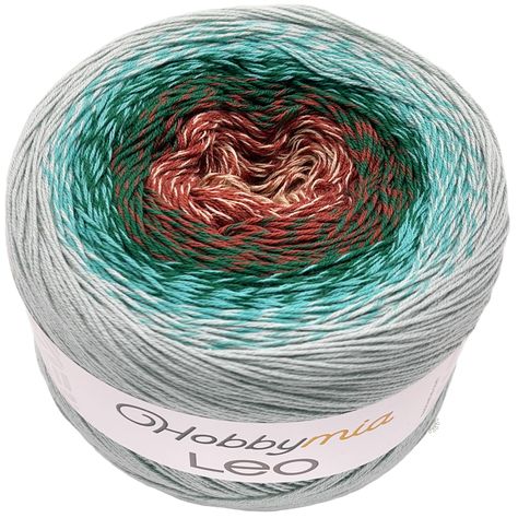 PRICES MAY VARY. Product Info: Estimated Weight: 250gr / 8.81oz - Estimated Length: 1000m / 1094yds - Thickness: 1mm - Yarn Weight: No:1 - Super Fine, Sock, Fingering Weight Yarn - Yarn Composition: 55% Cotton & 45% Polyacrylic Color Family Info: 11318 - Multicolored - Cyan, Green, Brown - Recommendations: Needles: 2.5mm (US 2) Hooks: 3mm (US C-2) - Washing: Max. 40 centigrade / 104 fahrenheit. HobbyMia Leo perfect for: Shawl, gloves, cardigans, vests, beanies, tablecloths, scarves, bags and all Mandala Ombre Yarn Patterns, One Size Multicolor Crochet Shawl, One Size Multicolor Yarn Shawl, Multicolor Acrylic Yarn Beanie, One Size, Gradient Yarns, Amazon Art, Sewing Stores, Pharmacy Gifts, Crochet Yarn