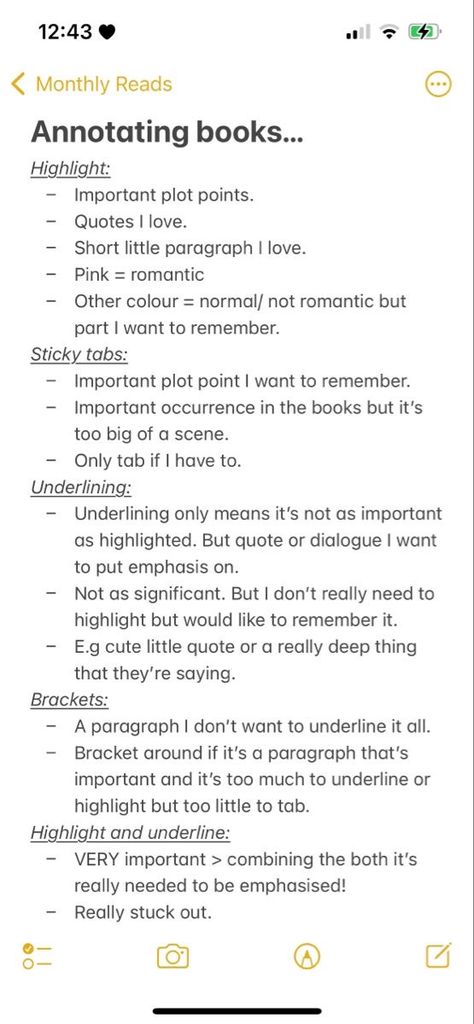 Writing In Books Margins, Why Annotate Books, Books To Annotate For Friends, Study Annotation Tips, Book Annotation Highlight, How To Take Notes From Books, Book Annotation Journal, How To Annotate A Book Highlighters, Guide To Annotating Books