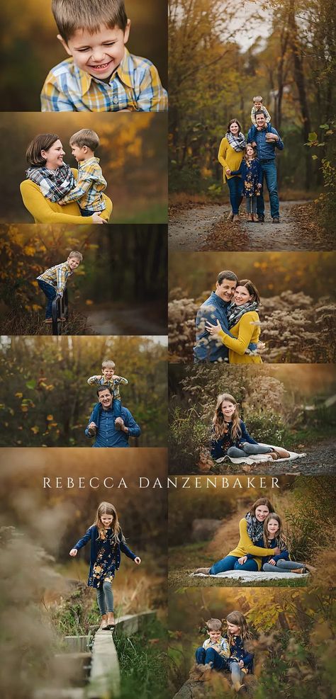 Yellow and navy family photo outfits Yellow And Navy Family Pictures, Navy Fall Photo Outfits, Photo Session Outfits, Fall Photoshoot Family, Photoshoot Camera, Navy Outfits, Fall Photo Outfits, Xmas Pics, Diy Photoshoot