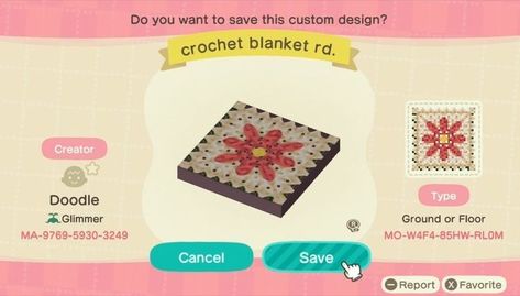 Acnh Farmcore, Crochet Blanket Red, Ac Codes, Acnh Patterns, Goth Cottagecore, Flag Template, Animal Crossing Memes, Acnh Design, Acnh Codes