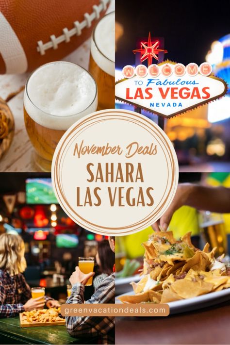 SAHARA Las Vegas November Deals Tequila Tuesday, National Nacho Day, Sahara Las Vegas, Beer Battered Cod, Whiskey Glaze, Food Specials, Football Beer, Piquillo Peppers, Beer Food