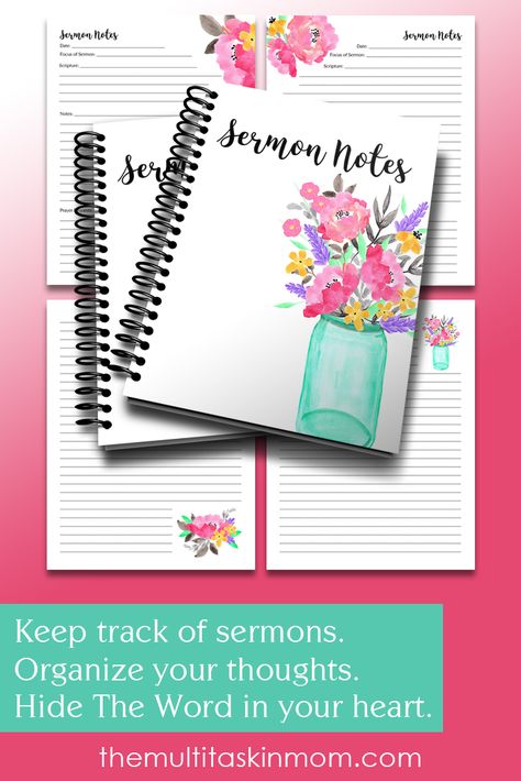 Free Sermon Notes Journal Free Printable Sermon Notes For Adults, Sermon Notes For Adults, Free Sermon Notes Printable, Sermon Notes Template Free Printable, Sermon Notes Journals, Sermon Notes Template, Sermon Notes Printable, Prayer Journal Template, Free Sermons