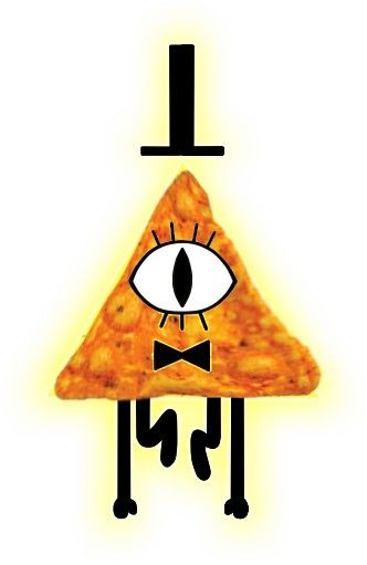 This is a proof that Bill is a demon dorito Bill Cipher Dorito, Bill Cipher Papercraft, Cipher Code, Pink Sanrio, Gravity Falls Bill Cipher, Gravity Falls Bill, Bill Cipher, Indie Room Decor, Gravity Falls