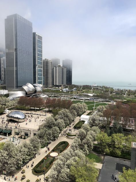 Chicago Millennium Park, Travel Illinois, Millenium Park Chicago, Millennium Park Chicago, Place Aesthetic, City Aesthetics, Millenium Park, Chicago Park, Loyola University Chicago