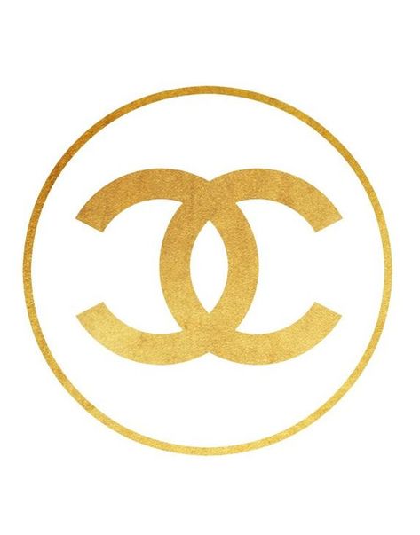 Gold Chanel Logo Coco Chanel Art Gold Print Printable Art | Etsy Chanel Stickers Logo, Chanel Background, Chanel Printable, Chanel Baby Shower, Chanel Stickers, Gold Chanel Logo, Chanel Birthday Party, Gcse Textiles, Paper Purses