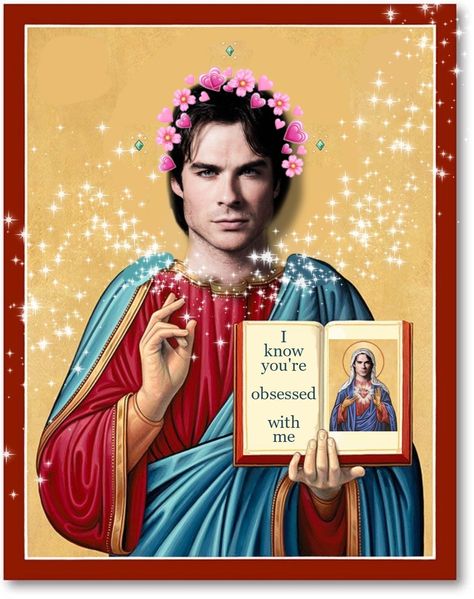 Damon Salvatore is sacred. I know you're obsessed with me. The Vampire Diaries, profile picture, random, edit, photoshop. Damon Salvatore Profile Picture, Claus Vampire Diaries, Damon Salvatore Wallpaper Laptop, Vampire Diaries Clause, Vampire Profile Picture, Damon Vampire Diaries, Obsessed Boyfriend, Ian Salvatore, The Vampire Diaries Damon