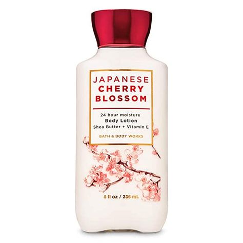 Amazon.com : Bath and Body Japanese Cherry Blossom 24 Hour Moisture Super Smooth Body Lotion with Shea Butter, Coconut Oil and Vitamin E 8 fl oz / 236 mL : Beauty & Personal Care Asian Pear, Japanese Blossom, Bath And Body Work, Body Creams, White Jasmine, Bath And Body Works Perfume, Bath And Body Care, Japanese Cherry Blossom, Bath And Bodyworks