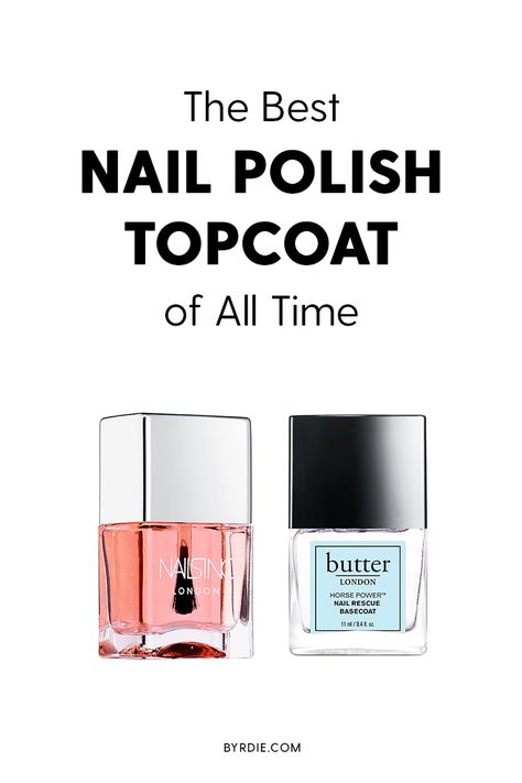 The best topcoat nail polish Best Base Coat Nail Polish, Best Top Coat Nail Polish, Chipped Nails, Long Wear Nail Polish, No Chip Nails, Top Coat Nail Polish, Nail 2024, Milky Nails, Nail Remover