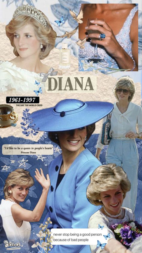 Princess Diana 🩵 Diana Wallpaper, Lady Spencer, Rococo Aesthetic, Royal Core, History Queen, Princess Diana Family, Princess Diana Pictures, Princes Diana, Lady Diana Spencer