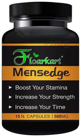 Floarkart Mensedge Capsule 15 caps Safed Musli, Improve Stamina, Clean Arteries, Erectile Dysfunction Remedies, Increase Testosterone Levels, Training Workouts, Increase Testosterone, Increase Stamina, Weight Training Workouts