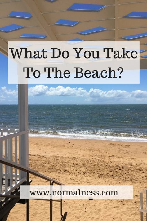 What Do You Take To The Beach? What To Take To The Beach, Beach Vacay, By The Beach, The Thing Is, The Thing, I Know, The Beach, Blog Posts, Water