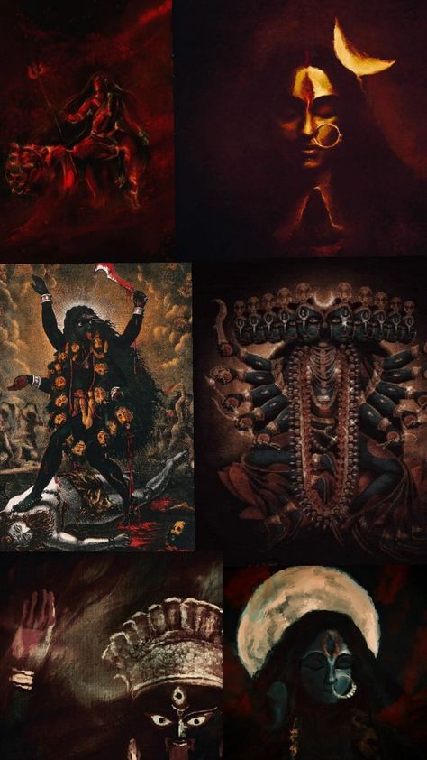 Mantar Wallpaper, Believer Aesthetic, Santan Dharma, Hindu Cosmology, Hindu Aesthetic, Mahakali Maa, Maa Kali Images, Childhood Photography, Mother Kali