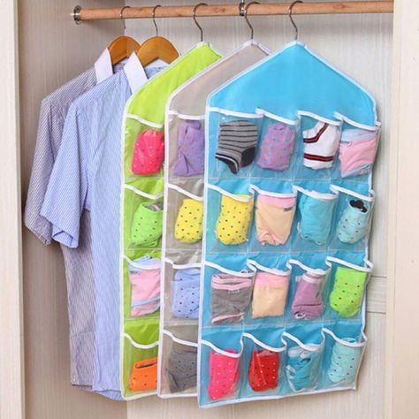 Transparent Closet, Organize Ideas, Grand Dressing, Sock Storage, Rv Trip, Hanging Shoe Organizer, Kids Toy Organization, Classroom Birthday, Hanging Bedroom