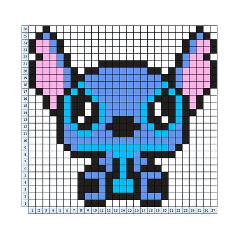 You can make it on 30x30 grid. 30x30 Pixel Art, Grid Pictures, Pokemon Cross Stitch, Graph Crochet, Easy Pixel Art, Crochet Aesthetic, Pixel Art Grid, Disney Cross Stitch, Easy Doodle Art