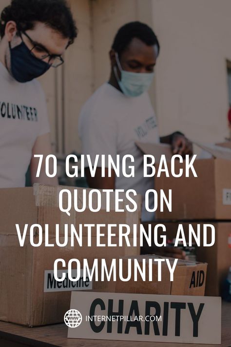 Philanthropy Quotes Inspirational, Quotes On Volunteering, Quotes About Giving Back To Community, Giving Back To The Community Quotes, Nonprofit Quotes Inspiration, Volunteer Quotes Make A Difference, Volunteer Thank You Quotes, Community Quotes Inspirational, Volunteer Quotes Funny